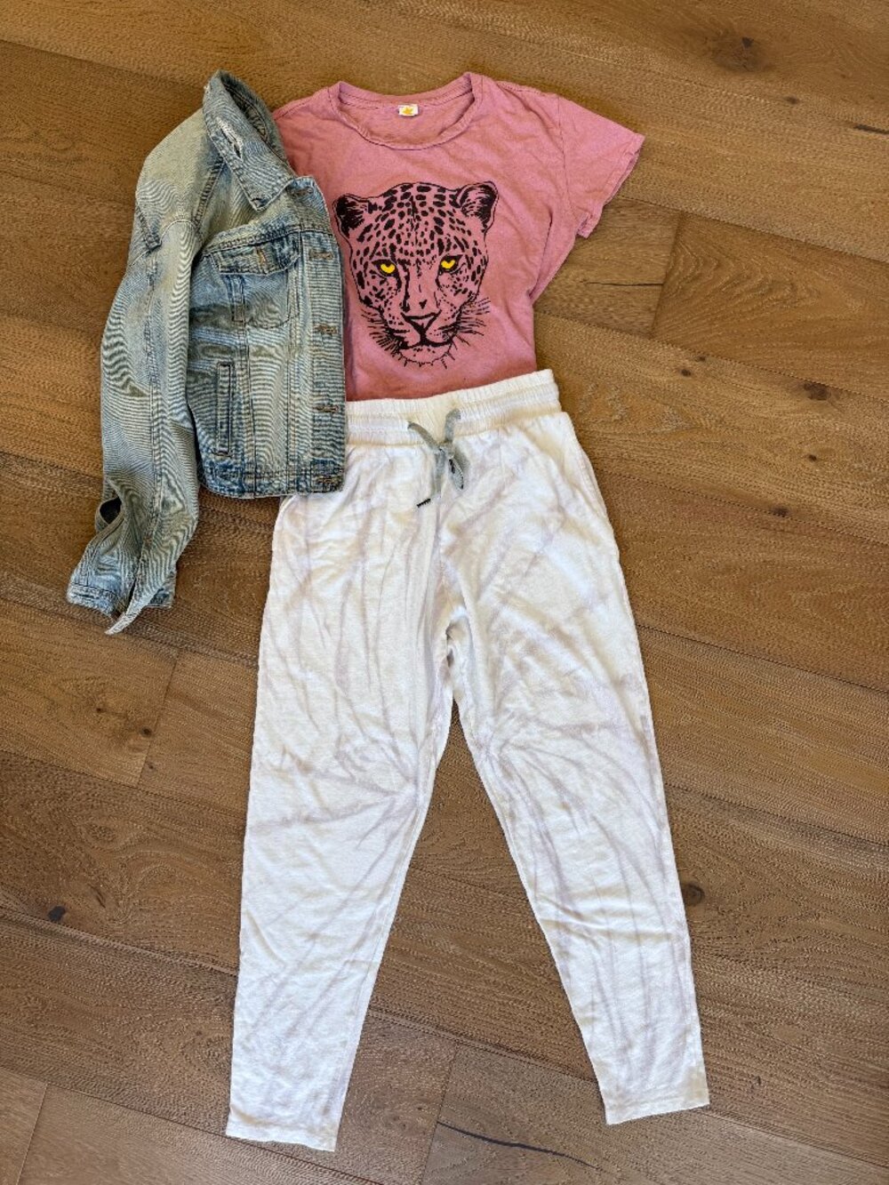 NSF Soft Knit Tie Dye Drawstring Joggers